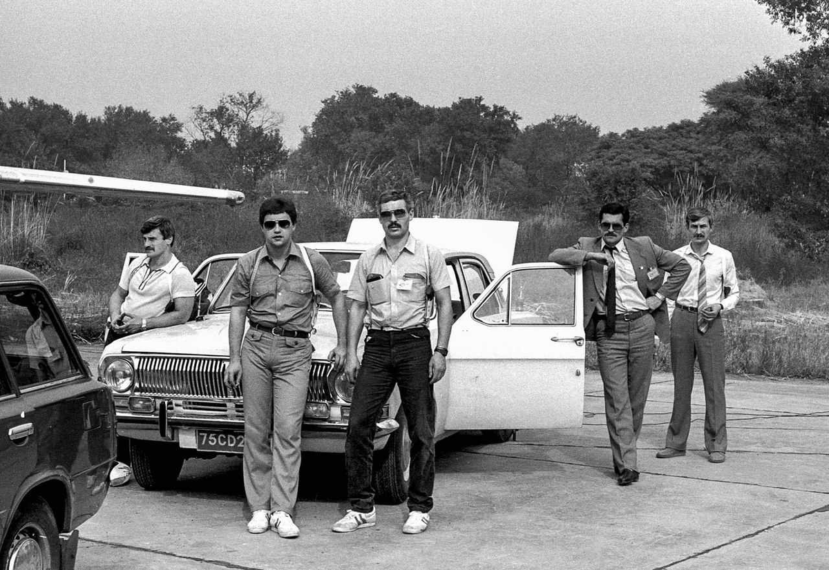 Сотрудники группы "А" 7-го управления КГБ СССР