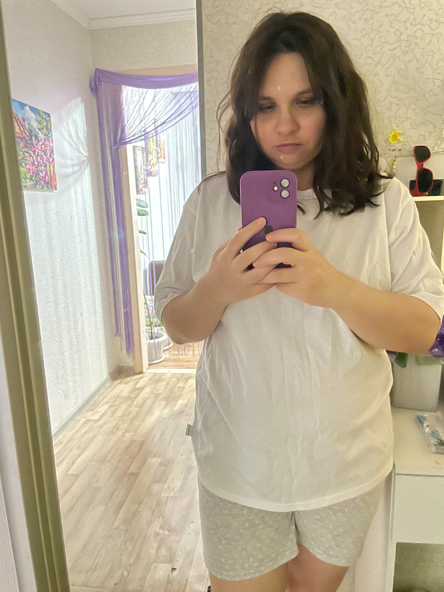 Фото автора До похудения