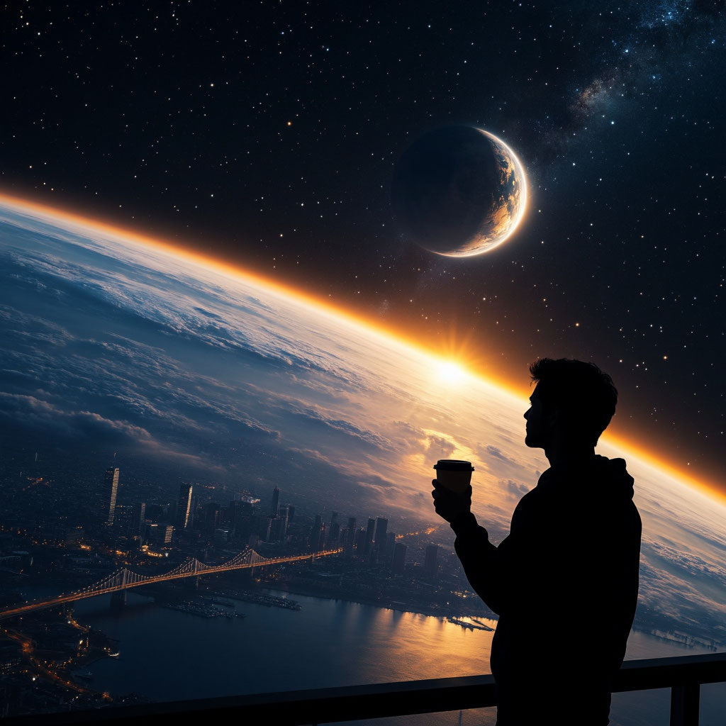 Почему мы не чувствуем, как Земля вращается? изображение ИИ