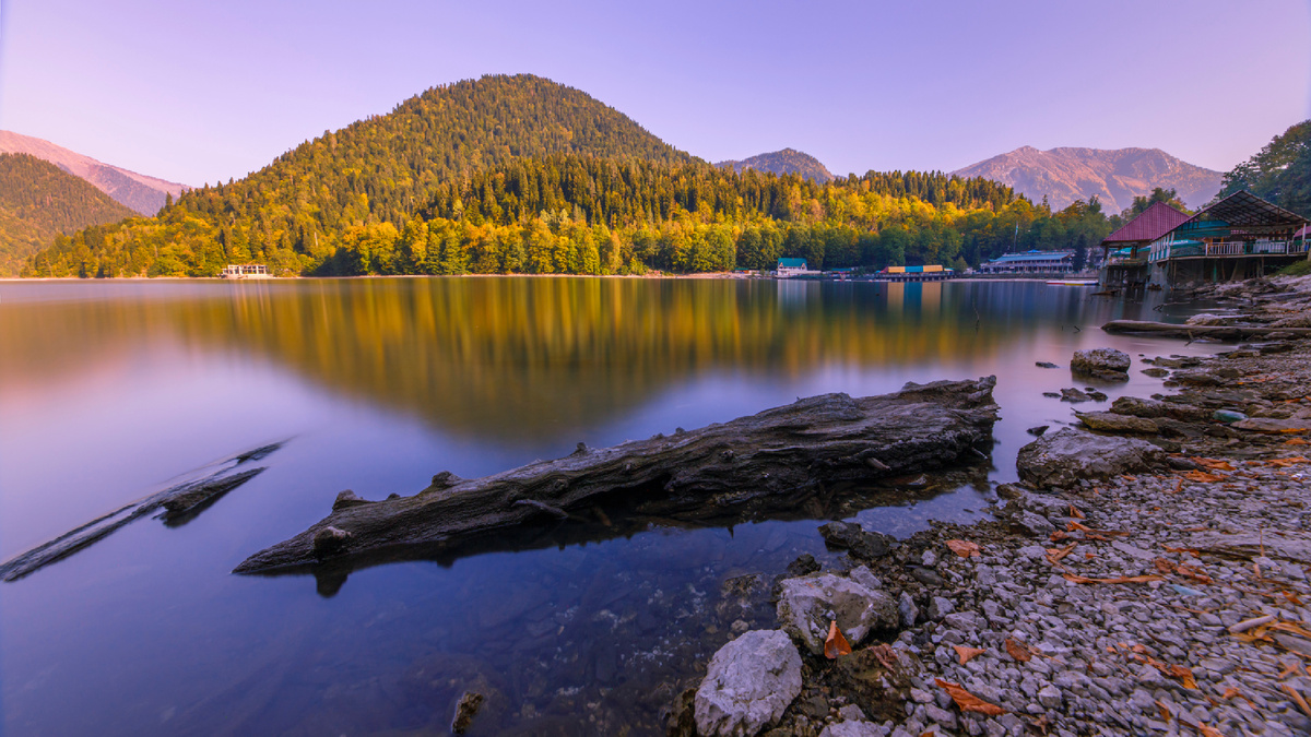 Моя фотография. Озеро Рица