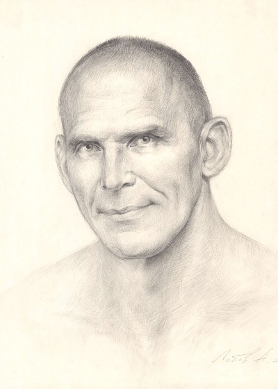 Рассказ из жизни // Илл: Борец А.А. Карелин, трехкратный олимпийский чемпион, девятикратный чемпион мира, Герой России. Источник: Живой карандаш