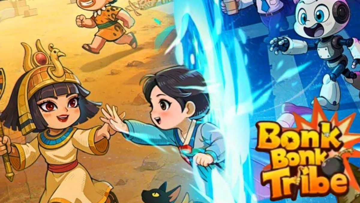 симулятор, в котором игрок управляет племенем, начиная с ледниковой эпохи Bonk Bonk Tribe