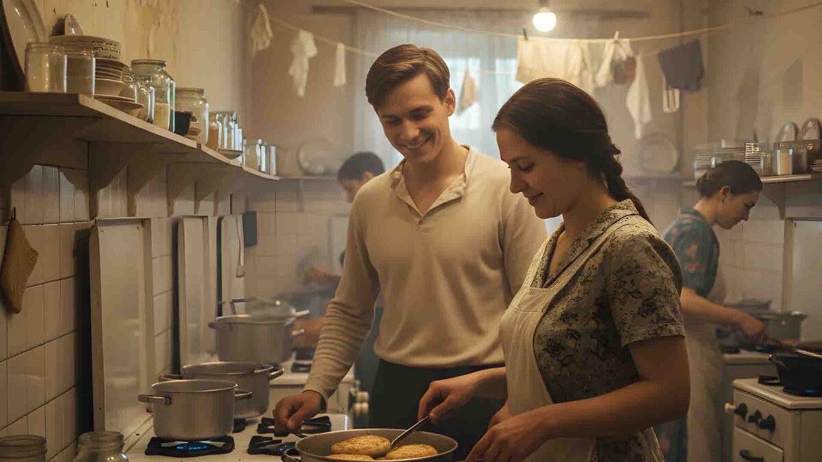 На нашей первой коммунальной кухне из одного кочана капусты и горстки риса рождались настоящие пиры. Ограниченный бюджет — лучший учитель кулинарного мастерства.