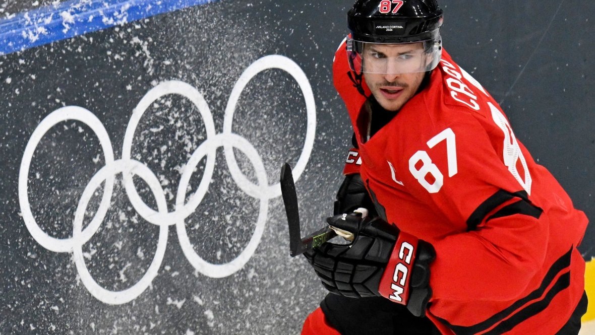 Нападающий сборной Канады Сидни Кросби