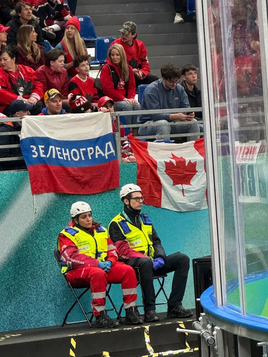    Олимпиада хоккей флаг РФ 2026