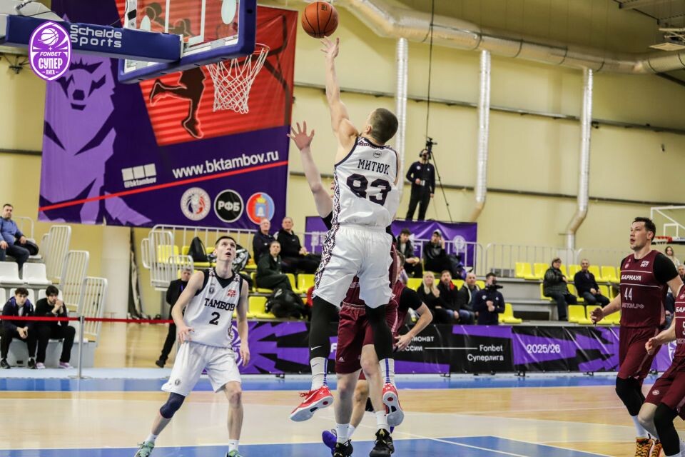   Фото: БК "Тамбов"/сайт РФБ