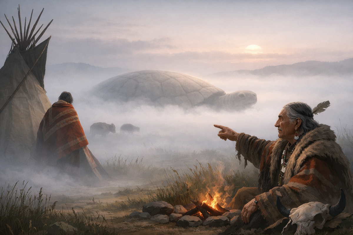 «Сегодня Черепаха легла спать. Если к обеду она не уползет — жди сырости до вечера»