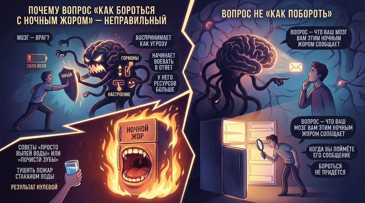 Как остановить ночной зажор?