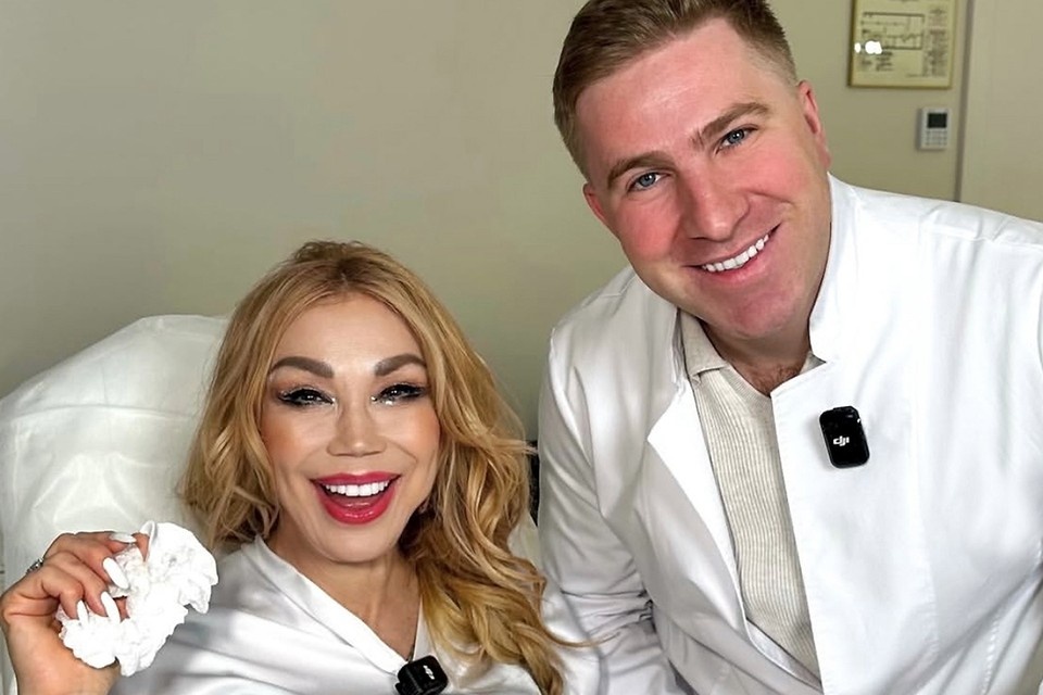    Маша сфотографировалась в клинике после того, как прошла курс омолаживающих процедур. Фото: Личная страница Маши Распутиной в соцсети