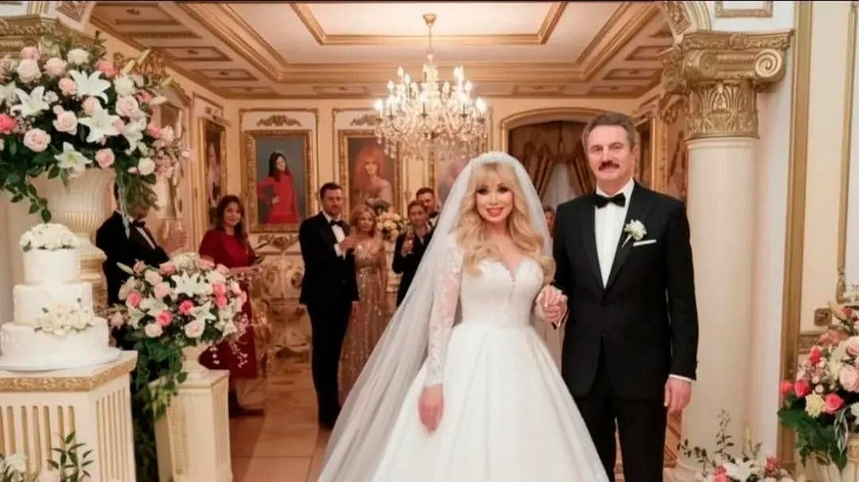    Осенью артистка расписалась с бизнесменом Виктором Захаровым после 25 лет совместной жизни. Фото: Личная страница Маши Распутиной в соцсети