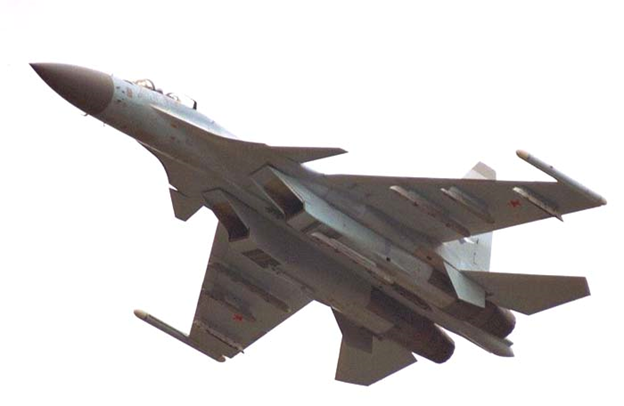 Су-35 / Т-10М-9 борт №709. Первый полет 28 июля 1988 г. Всего выпущено 7 самолетов.