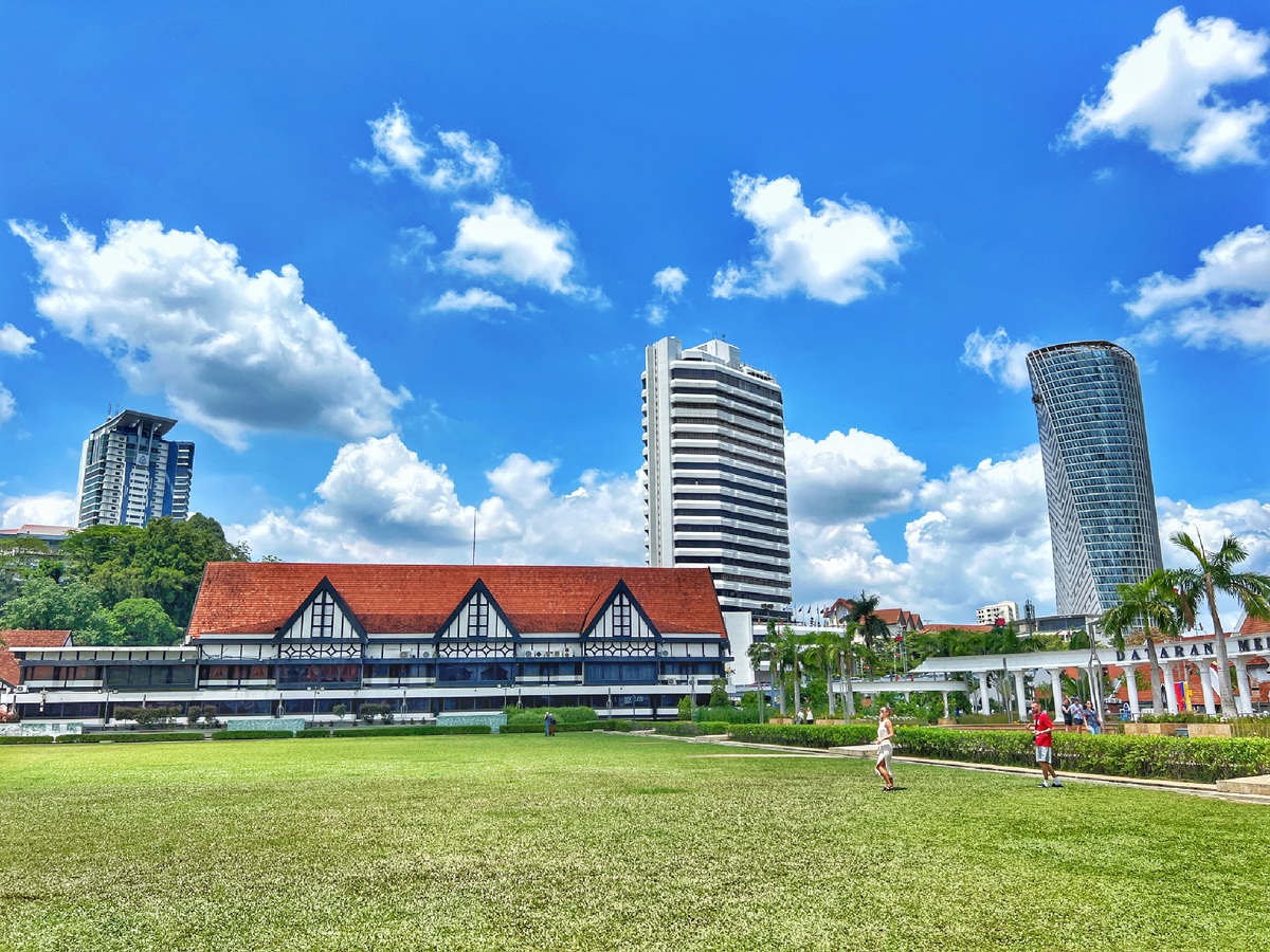 Площадь Независимости. Куала-Лумпур, Малайзия. Фото автора 