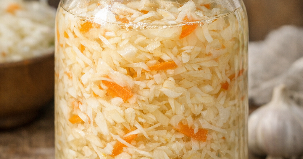 Хрустящая квашеная капуста в рассоле: домашний рецепт в банке