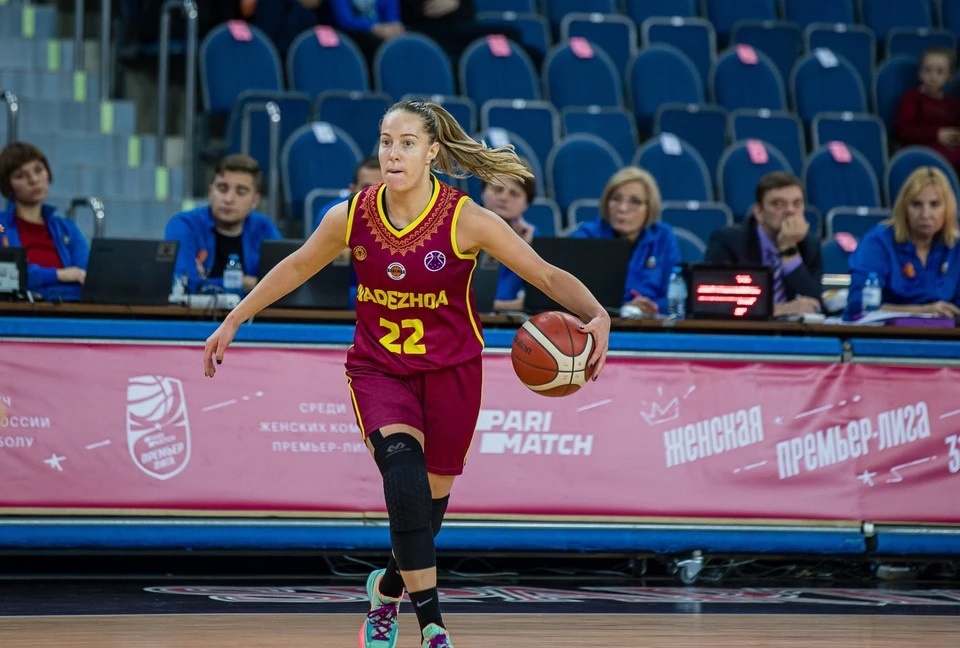 Игра запомнилась неспортивным поведением со стороны разыгрывающей уральцев Елизаветы Комаровой. Фото: БК "Надежда"