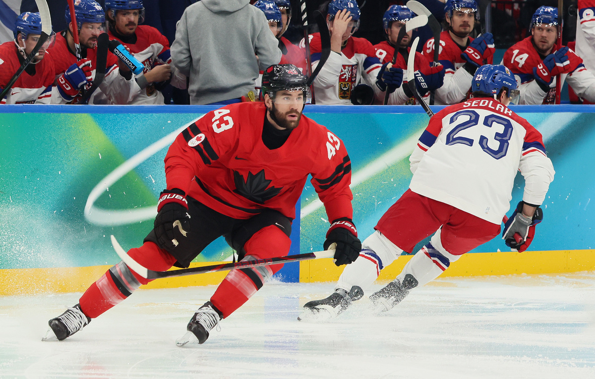    Нападающий "Вашингтона" и сборной Канады Том Уилсон  Bruce Bennett/Getty Images