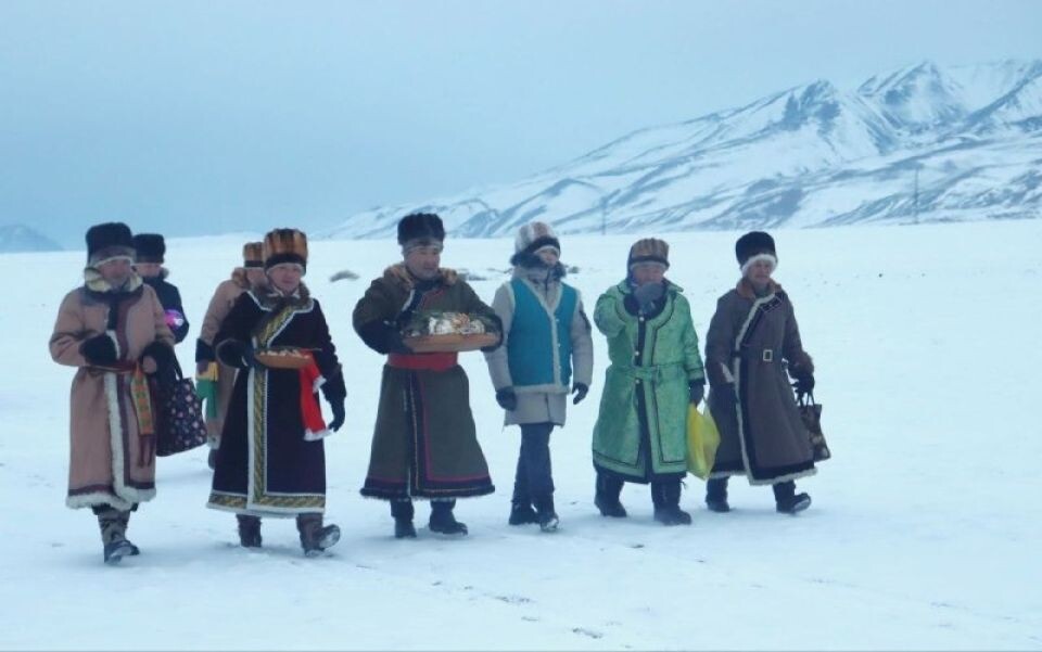    Обряд Саҥ-салары в Кош-Агачском районе. Источник: t.me/koshagachsky