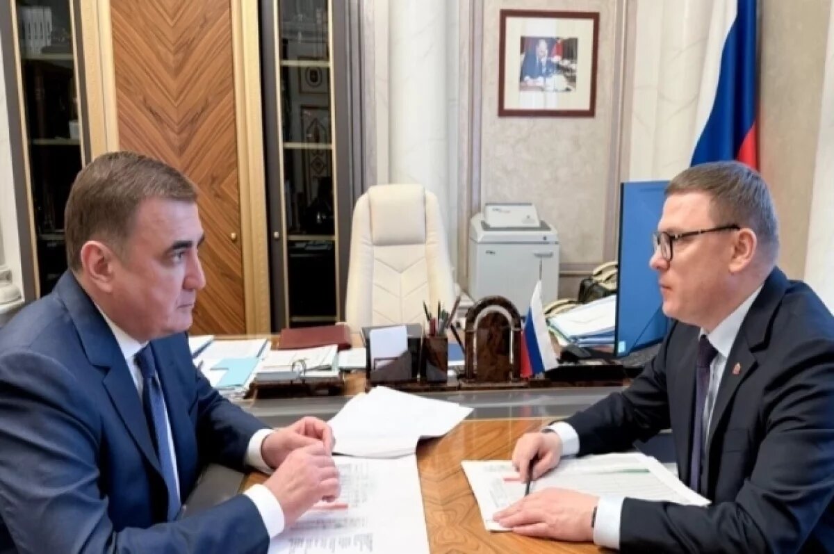    Текслер и Дюмин обсудили помощь бойцам СВО и развитие Челябинской области