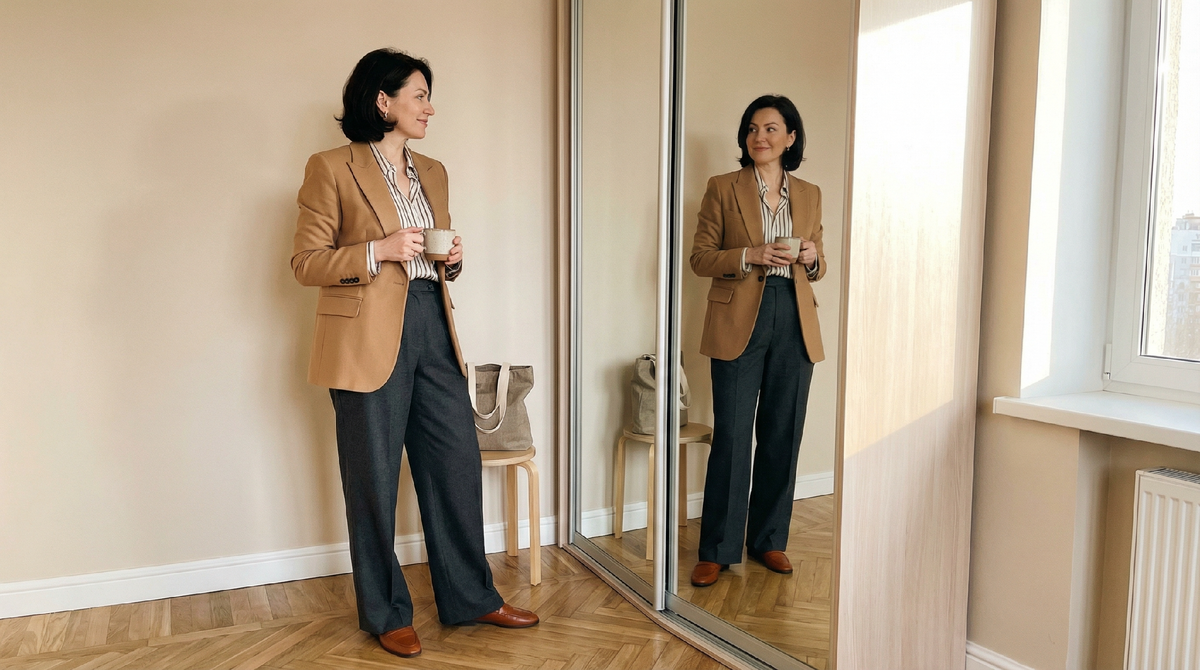 Когда образ из журнала встречается с обычным вторником