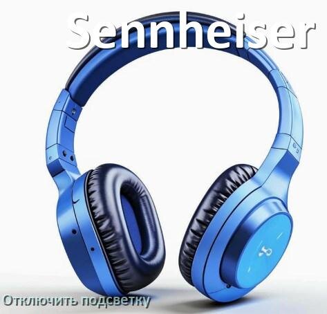 
Как на наушниках Sennheiser отключить подсветку