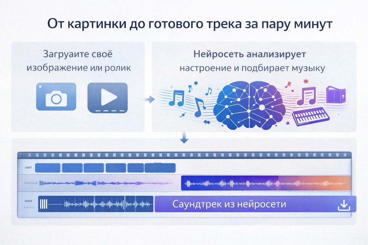 От картинки до трека за пару минут