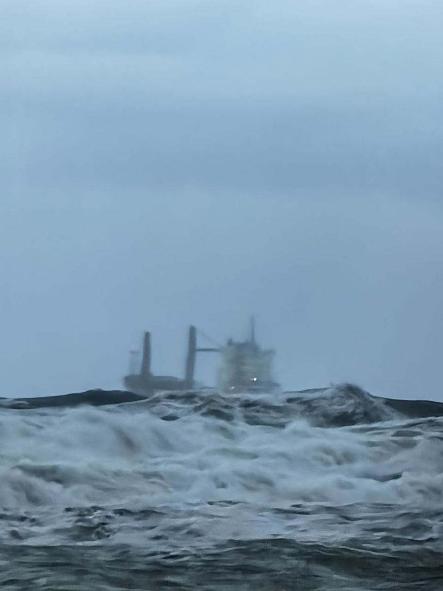    Море уже волнуется. Фото: t.me/maksanapskii