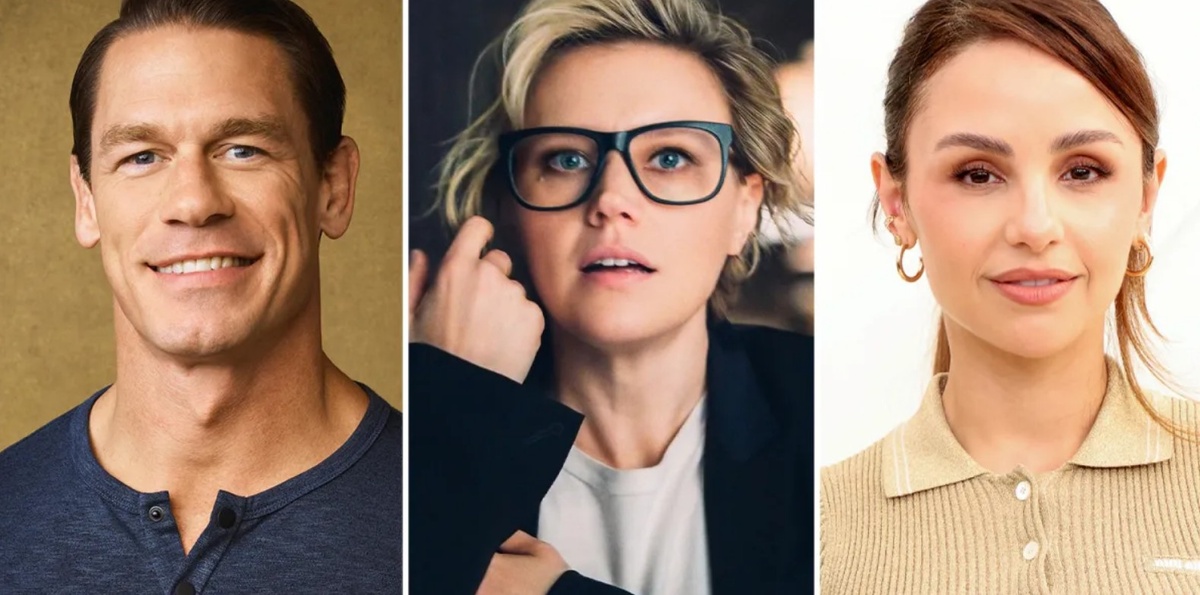 Джон Сина, Кейт МакКиннон, Эйми КаррероИсточник: WME/Alexandra Carillo Vaccino/Getty (Deadline)