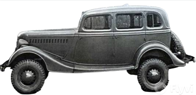 ГАЗ-61-73 первый советский довоенный внедорожник. Источник: https://topwar.ru/111196-emka-istoriya-sluzhby-avtomobilya-oficera-chast-2.html