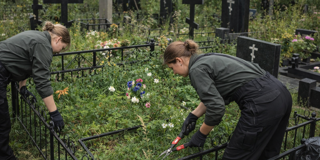 Уход за могилой на кладбище: как сохранить достойный вид места захоронения