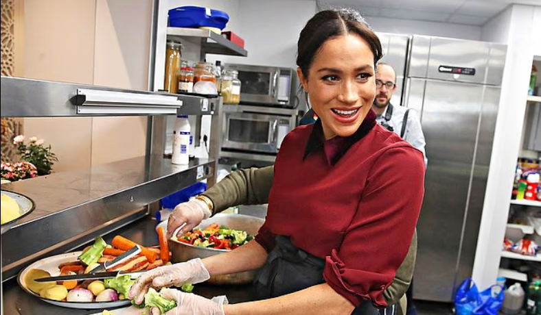Меган маркл на кухне Hubb Community Kitchen