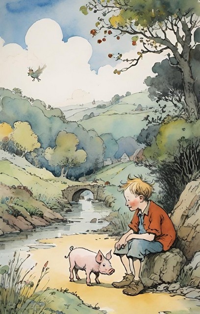 полезный поросенок