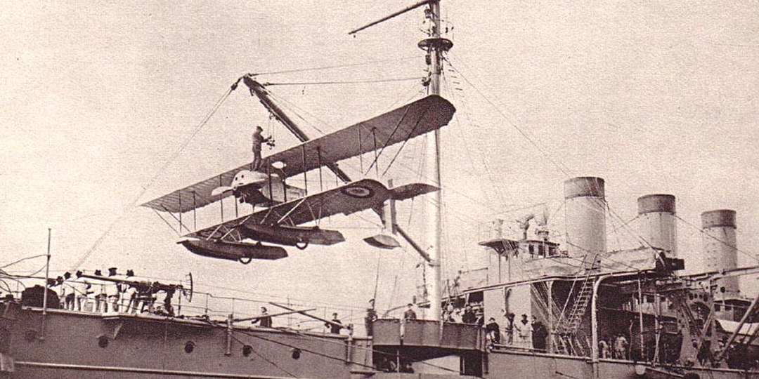 Первый авианосный удар в истории нанёс русский флот!