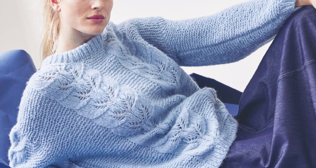 💓💖ПУЛОВЕР С АЖУРНЫМИ "КОСАМИ"!!! 💖💓