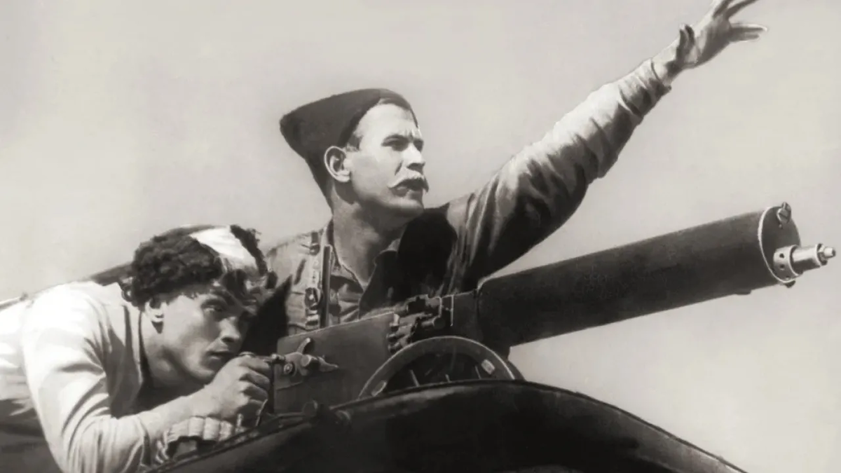 Кадр из кинофильма "Чапаев"