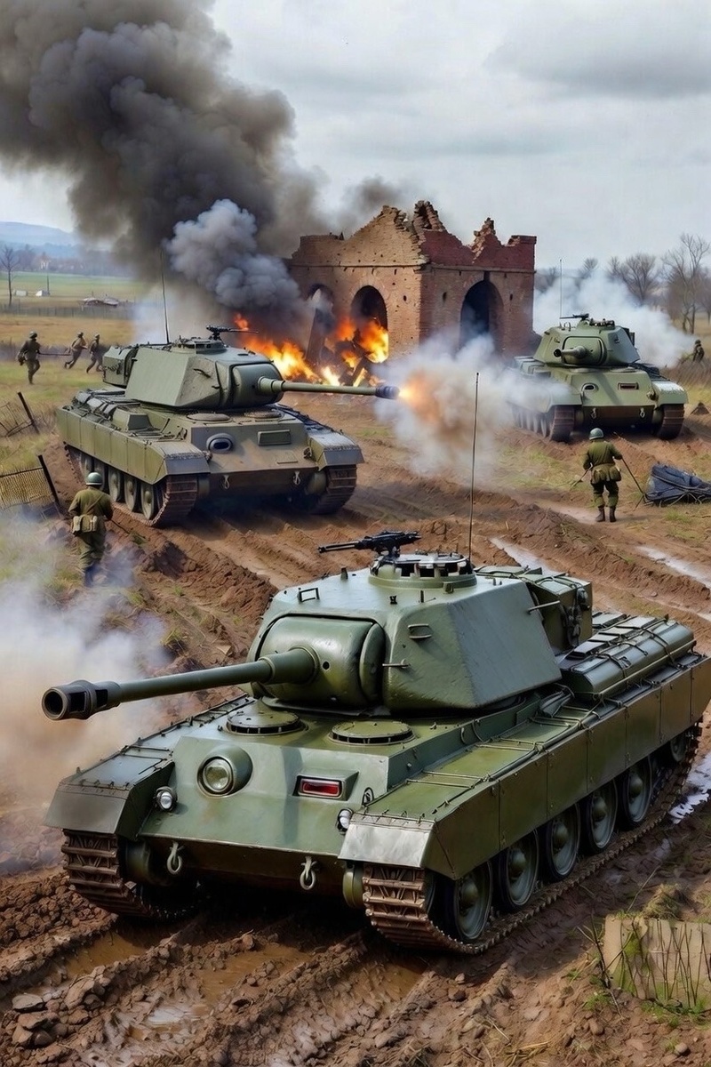 Так себе ИИ представляет картину это боя