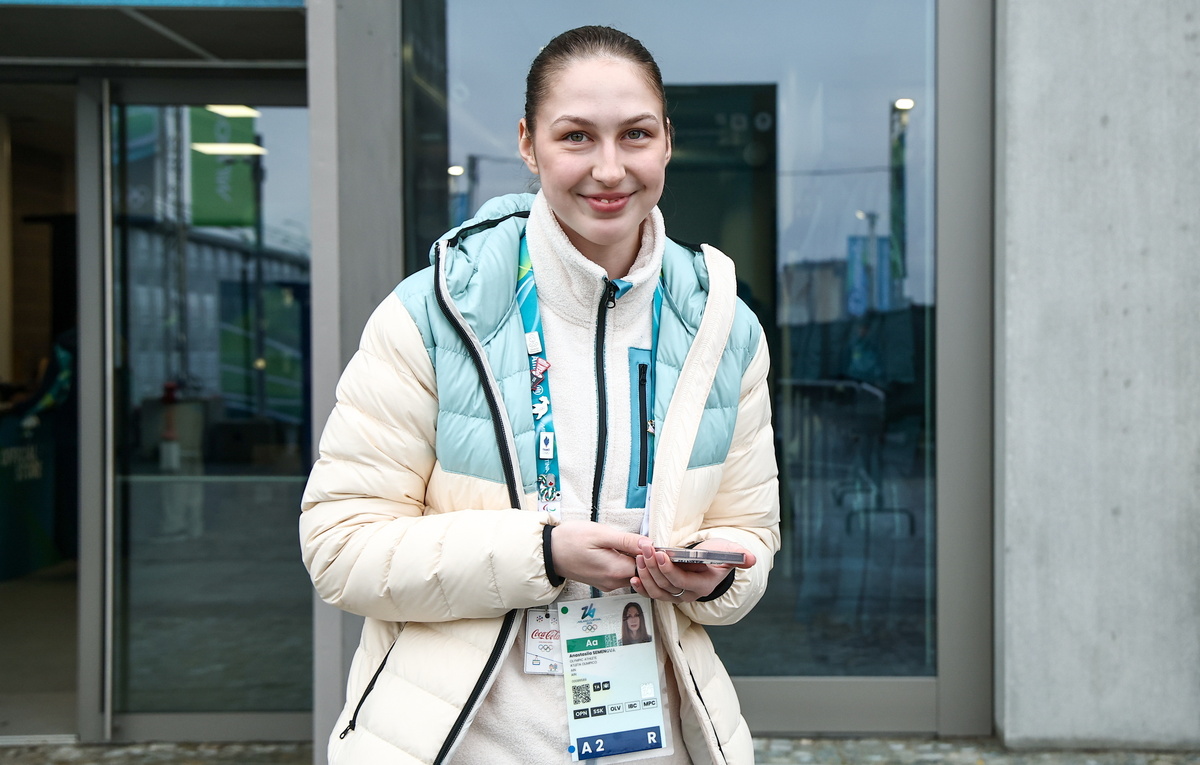    Конькобежка Анастасия Семенова   Михаил Терещенко/ТАСС