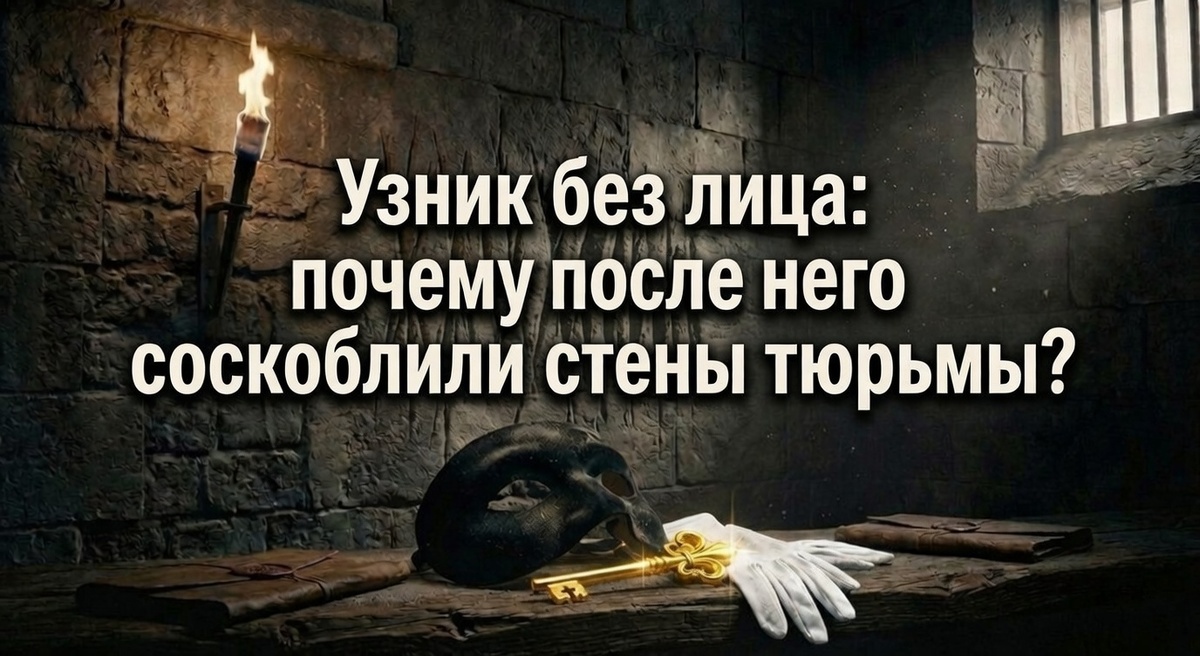 Так мог выглядеть человек, чьё лицо было государственной тайной Франции в течение 34 лет. Визуализация событий