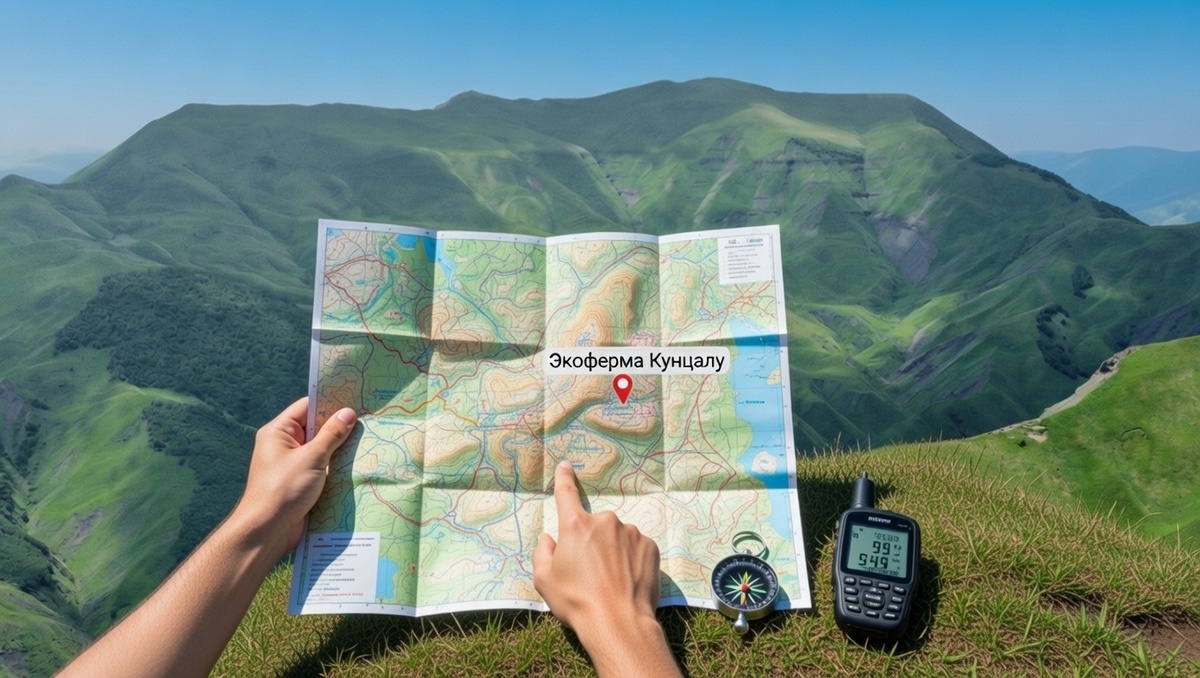 Долина, где расположена Экоферма Кунцалу