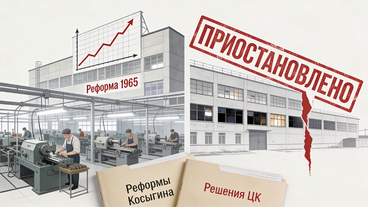 Свернули реформы Косыгина