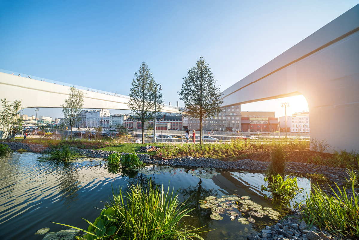 Парк «Зарядье» в Москве. Источник: Shutterstock