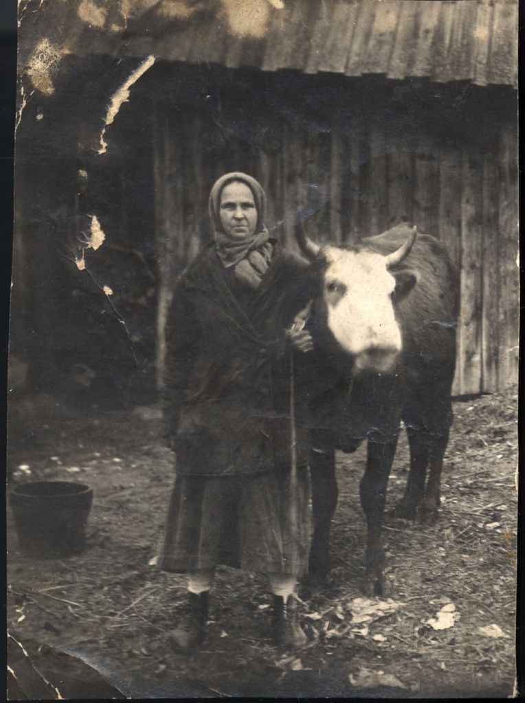 Коллективизация. Татьяна Васильевна Аборина.
Неизвестный автор, 1930-е, дер. Лыткарино, Лыткаринский историко-краеведческий музей.