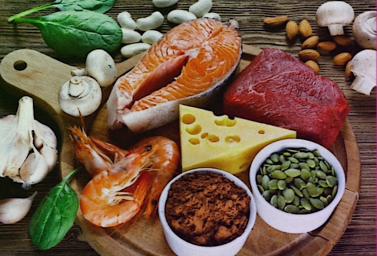 Источники цинка в пище