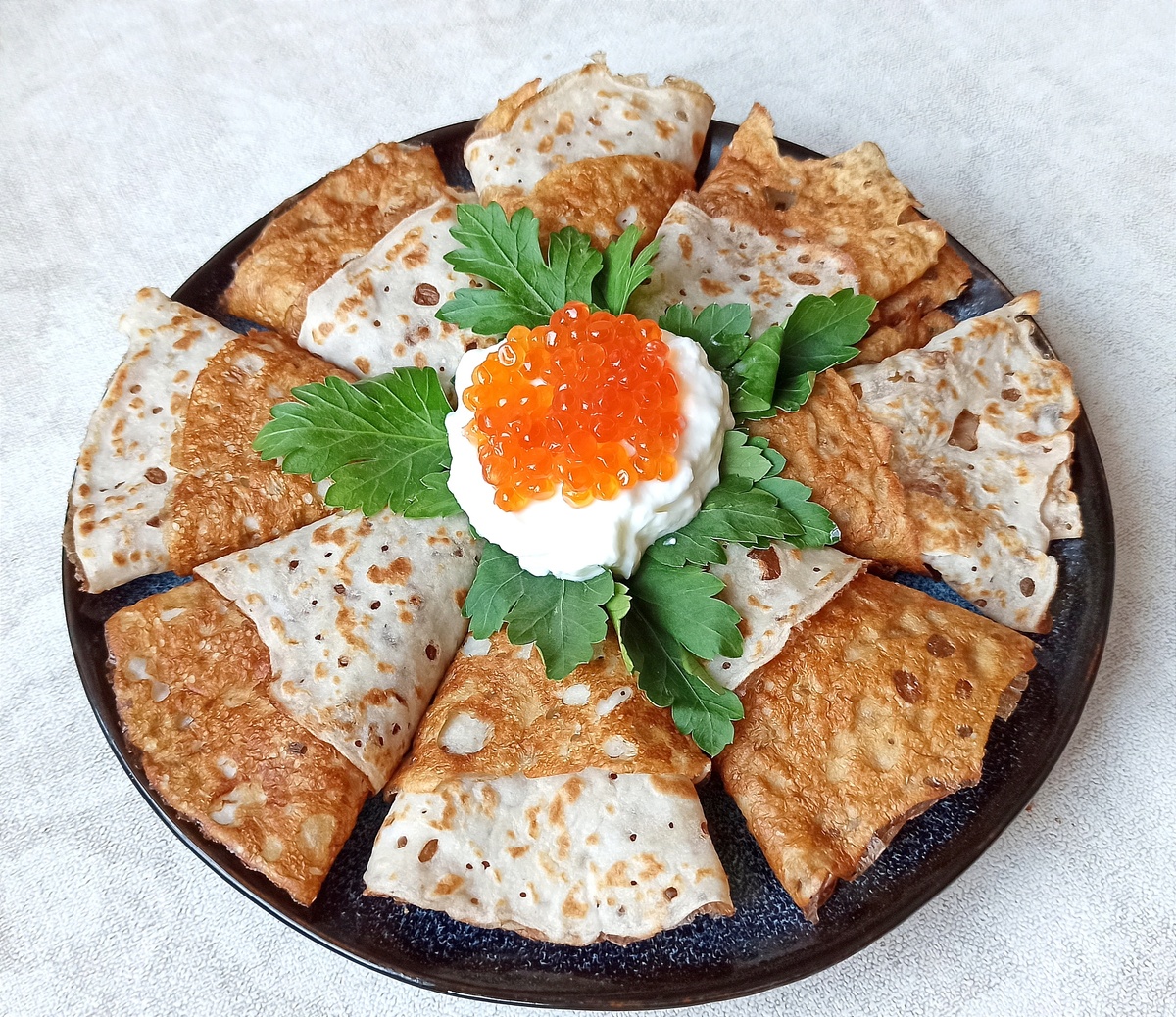 Блинчики из муки зеленой гречки от Ирины Антошиной. 