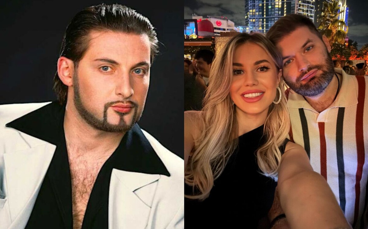 Mr. Credo и его сын Арсений с женой.