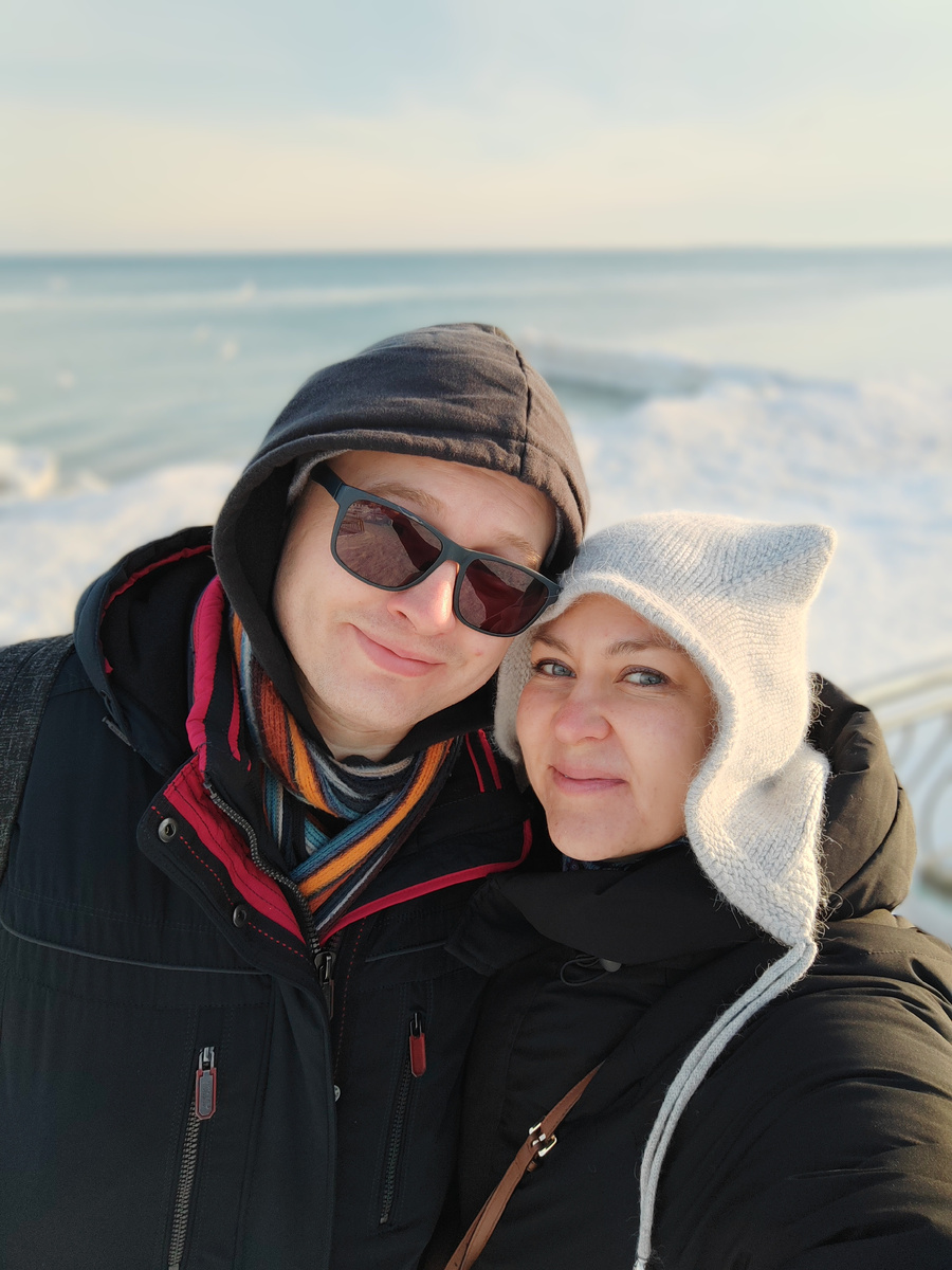 На берегу Балтики