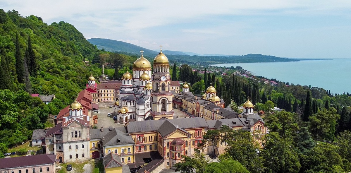 Новоафонский монастырб. современное фото