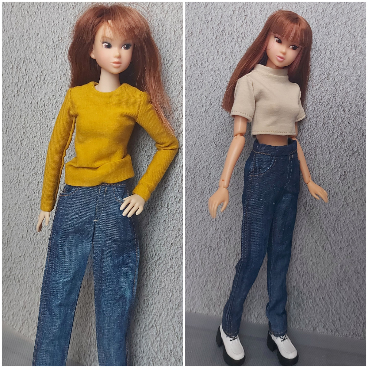 Куклы Момоко: Миюки и Акико. Фото автора канала.