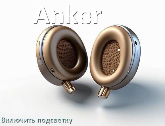 
Как включить подсветку наушников Anker и настроить
