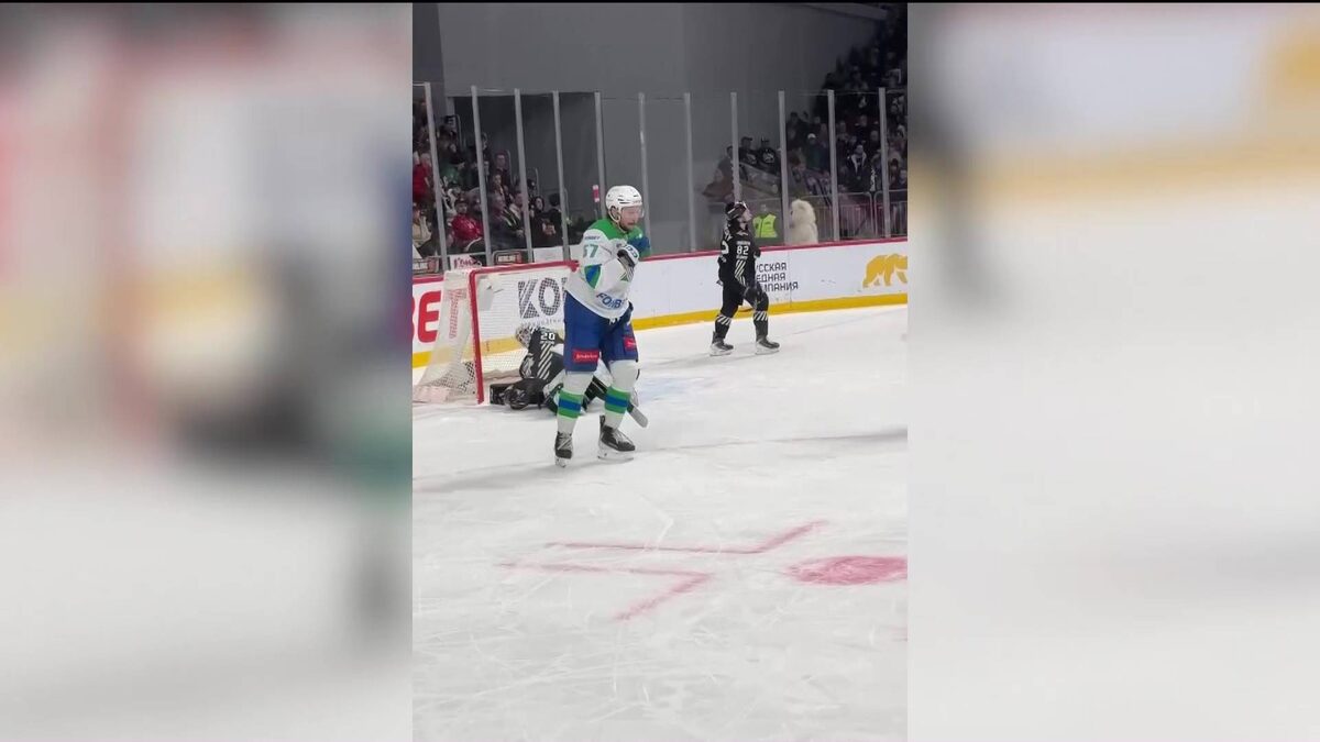    В Челябинске уфимский ХК «Салават Юлаев» обыграл «Трактор» со счетом 6:0