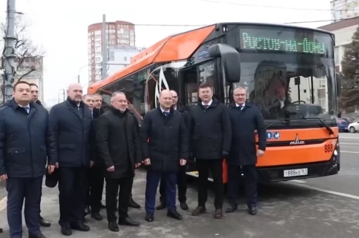    Новый автобус «МАЗ» для городских маршрутов продемонстрировали в Ростове