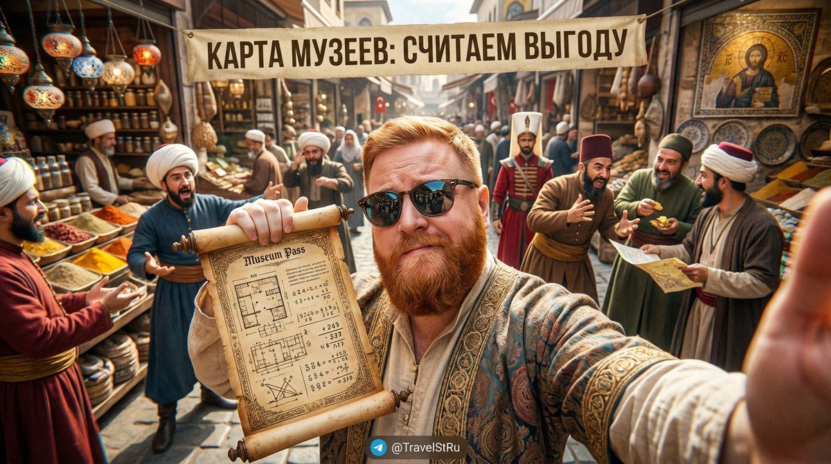 Карта музеев в Стамбуле: считаем, когда она окупается